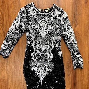 Vintage sequin dress!